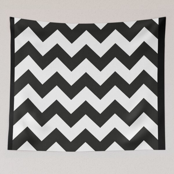 Item preview, Black and White Zigzag 01 designed and sold by mareabello.