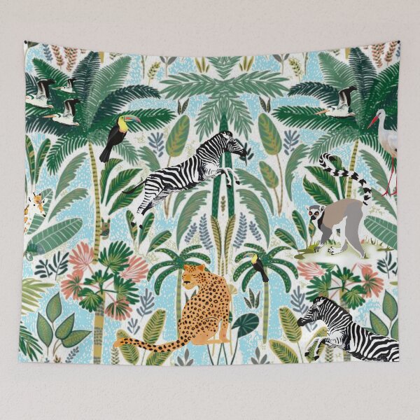 Item preview, Jungle Pattern Illustration  designed and sold by MarcSabuncu.