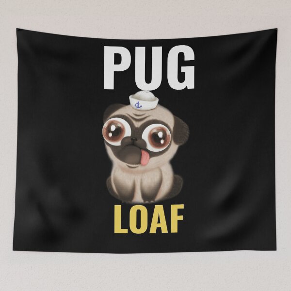 Item preview, Pug loaf- pug gifts for pug lover designed and sold by mr&mrsmalik malik.