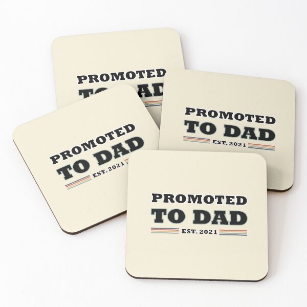 Item preview, Promoted to dad est.2021  designed and sold by sirilakk.