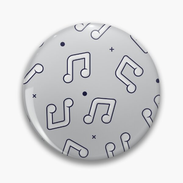 Item preview, Music Notes Pattern | Beam Note Pattern | Music Lover | Grey designed and sold by Minimalwiz.