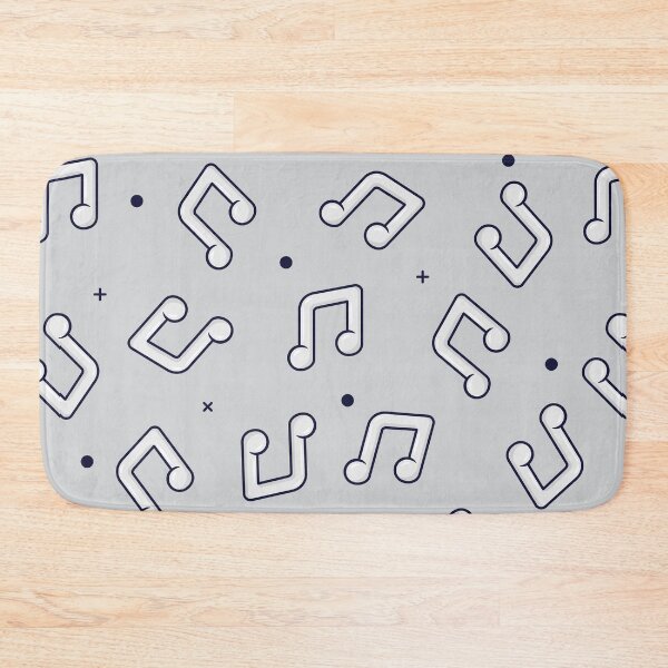 Item preview, Music Notes Pattern | Beam Note Pattern | Music Lover | Grey designed and sold by Minimalwiz.