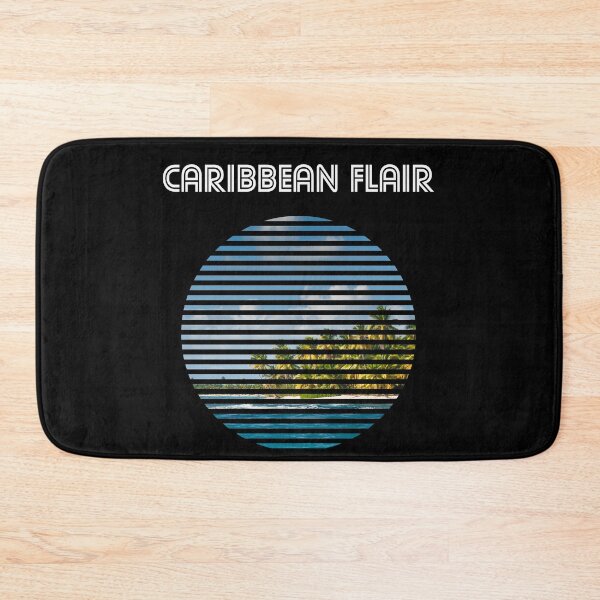 Item preview, Caribbean Flair Vintage Caribbean Vacation Beach designed and sold by DerEmmat.