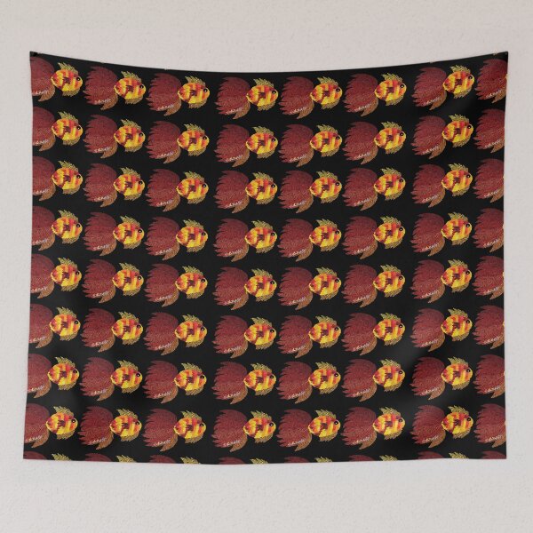 Item preview, Sunset Fancy Fish by Heather Nafe Art designed and sold by HeatherNafeArt.
