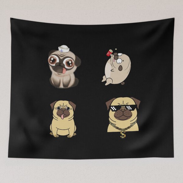Item preview, Pug loaf- pug gifts designed and sold by mr&mrsmalik malik.