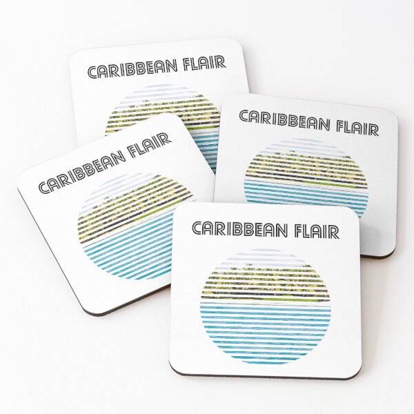 Item preview, Caribbean Flair Vintage Caribbean Vacation Beach designed and sold by DerEmmat.