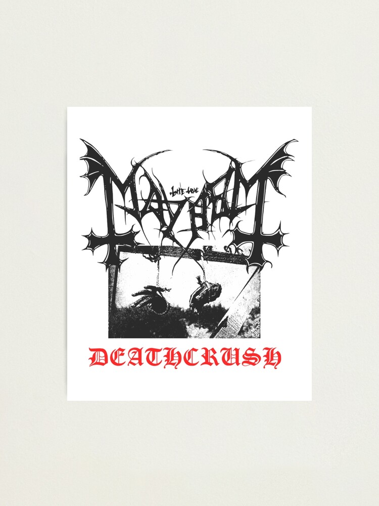 Mayhem - BEST QUALITY - W/Dead & Euronymous - Deathcrush 