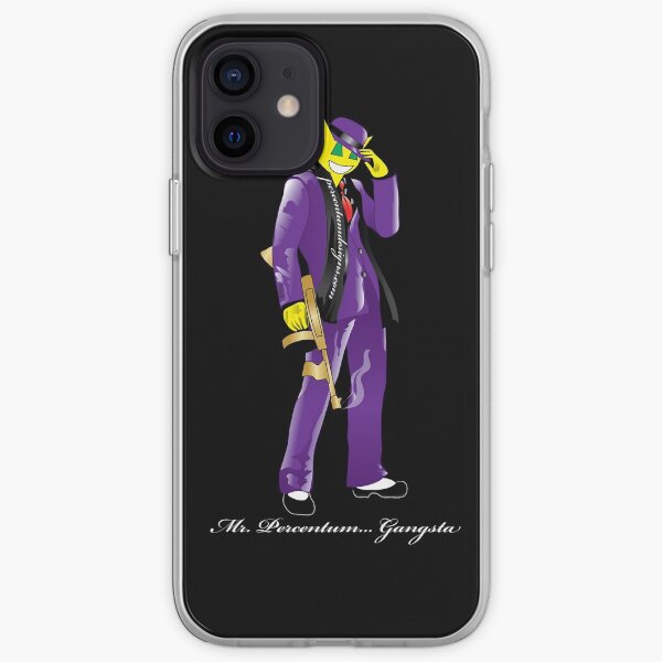 MR PERCENTUM - GANGSTA iPhone Soft Case
