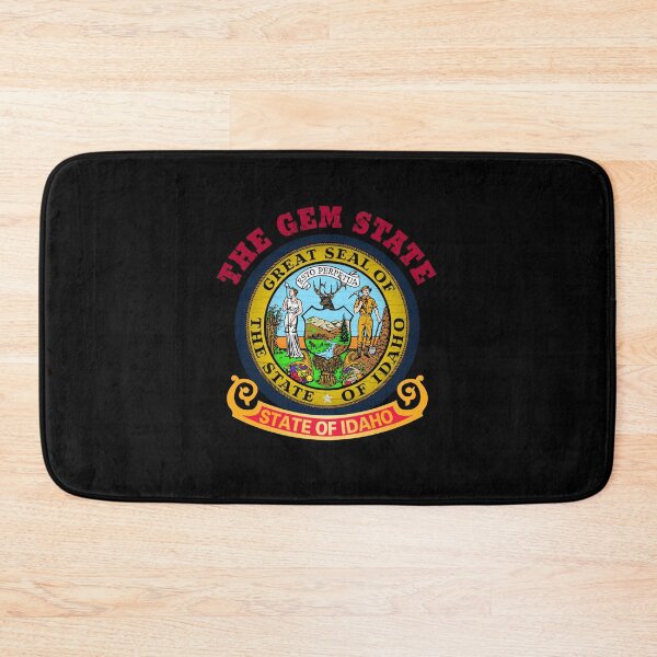Item preview, IDAHO CROSSROADS STATE FLAG designed and sold by Madjack Tees Kiwi SuperStore.