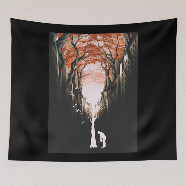 Item preview, Revenge of the nature II growing red forest above the ... designed and sold by CeridwenCharma.