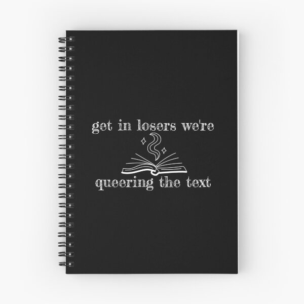 Item preview, queering the text (white on black) designed and sold by star-anise.