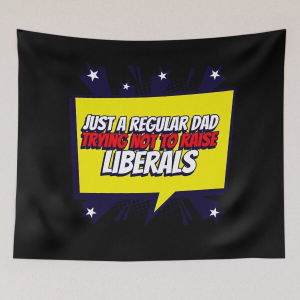 Item preview, Just a regular dad trying not to raise liberal- dad birthday gift designed and sold by mr&mrsmalik malik.