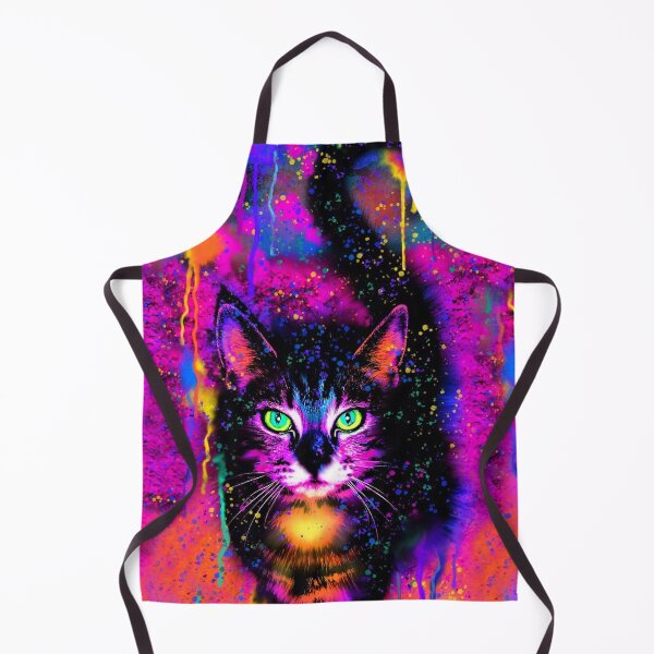 Item preview, Cat art colorful painting designed and sold by SpecialGift79.