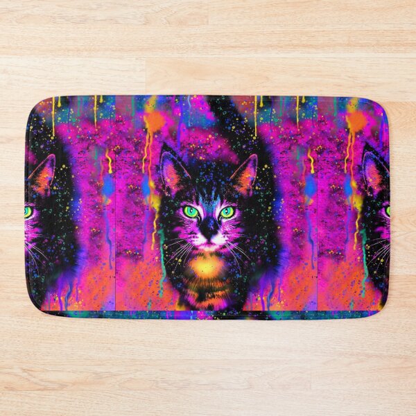 Item preview, Cat art colorful painting designed and sold by SpecialGift79.