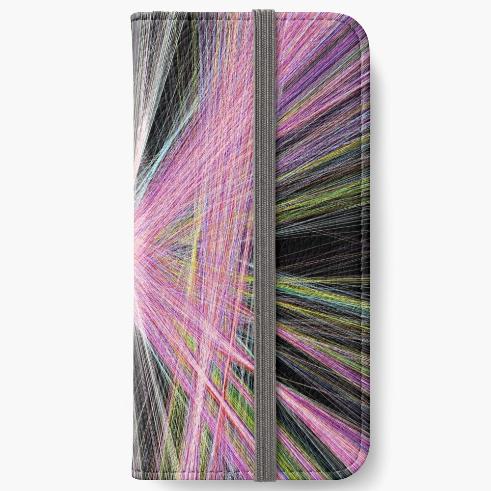 Linify Pink butterfly iPhone Wallet