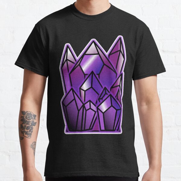 Amethyst Cluster Classic T-Shirt