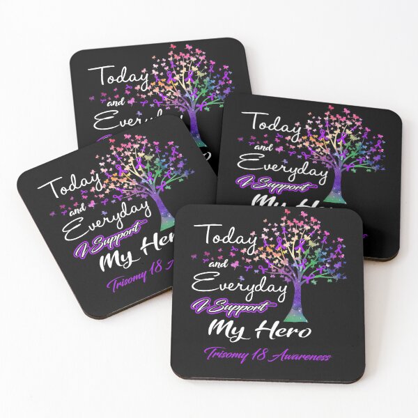 Item preview, Trisomy 18 Awareness Today and Everyday I Support My Hero designed and sold by ElizabethS809.