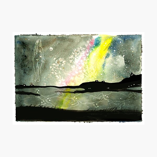 Selkie Northern Lights Photographic Print