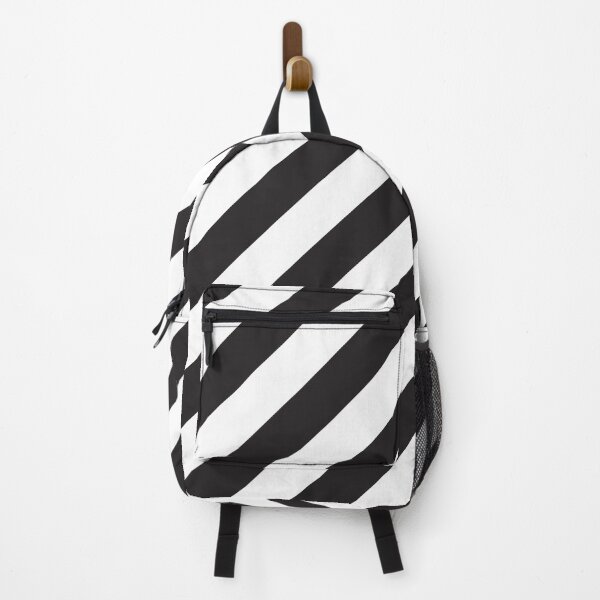 Item preview, Black and White Diagonal Stripes designed and sold by mareabello.