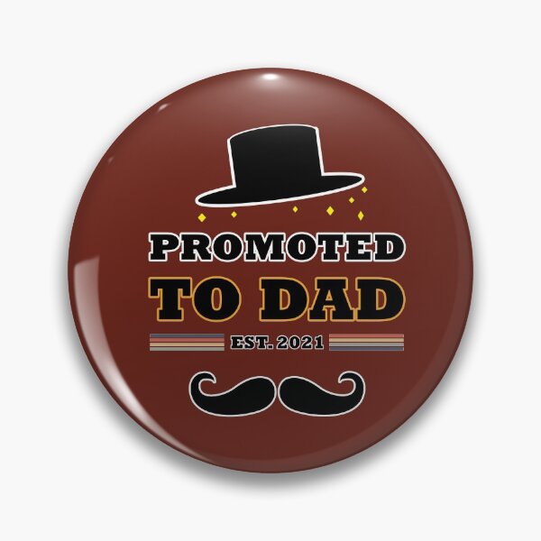 Item preview, Promoted to dad est. 2021 designed and sold by sirilakk.