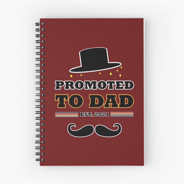 Item preview, Promoted to dad est. 2021 designed and sold by sirilakk.