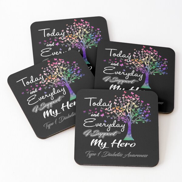 Item preview, Type 1 Diabetes Awareness Today and Everyday I Support My Hero designed and sold by ElizabethS809.