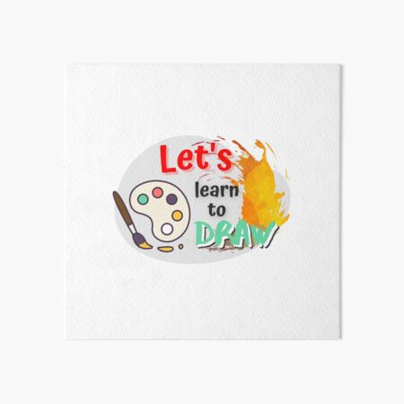 Let's Learn To Draw