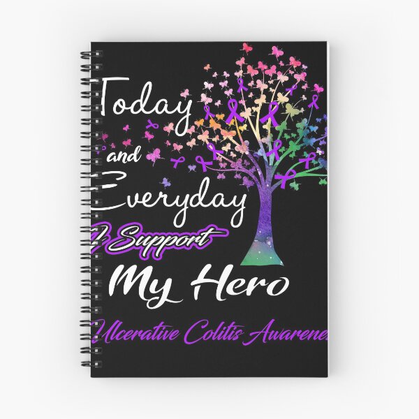 Item preview, Ulcerative Colitis Awareness Today and Everyday I Support My Hero designed and sold by ElizabethS809.