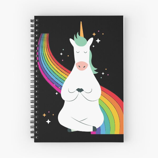 Item preview, Rainbow Meditation Unicorn  designed and sold by TheJoyTribe.
