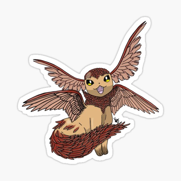 Zephryeon Sticker