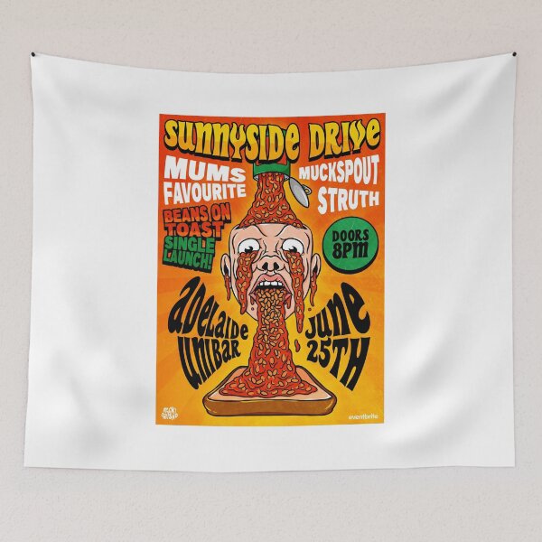 Item preview, Vomiting Beans Poster designed and sold by packtcrushd.