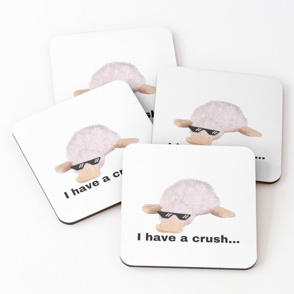 Item preview, Webkinz I have a crush meme waddles googles  designed and sold by dyslsexyia.