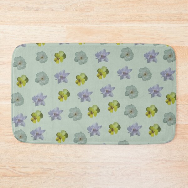 Item preview, Floral Blur Pattern - Mint Green Color Background designed and sold by MulesParty.