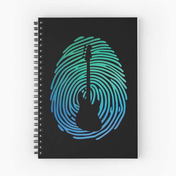 Item preview, Fingerprint Bass Guitar Silhouette Gradient Design designed and sold by nightsworthy.