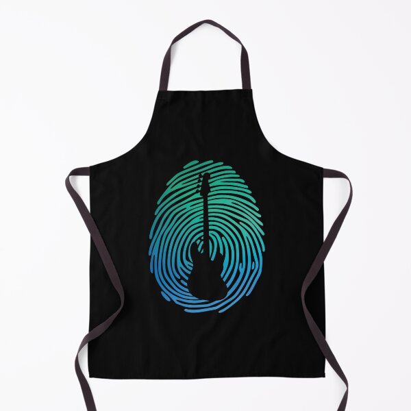 Item preview, Fingerprint Bass Guitar Silhouette Gradient Design designed and sold by nightsworthy.