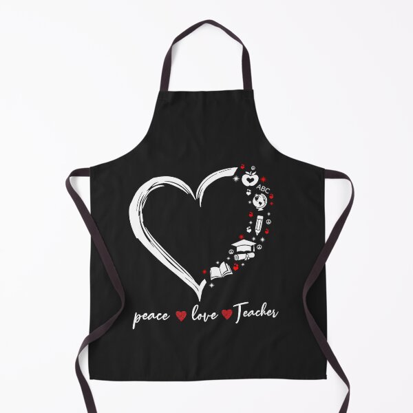 Item preview, Peace Love Teacher designed and sold by WaveOcean123.