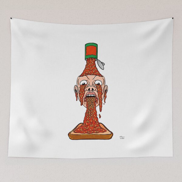 Item preview, Vomiting Beans Print designed and sold by packtcrushd.