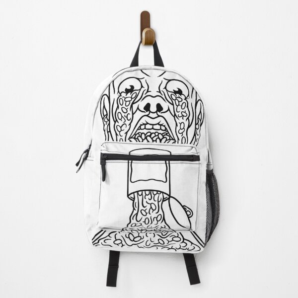 Item preview, Vomiting Beans Print BW designed and sold by packtcrushd.