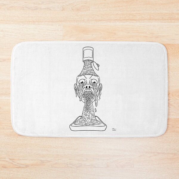 Item preview, Vomiting Beans Print BW designed and sold by packtcrushd.