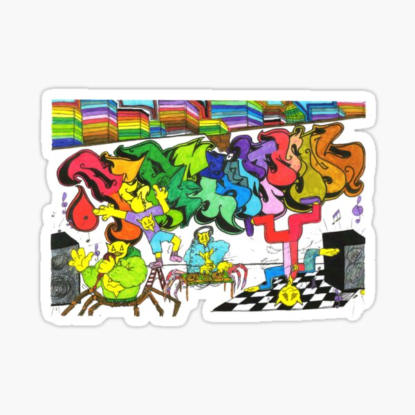 Percentum Hip-Hop Sticker