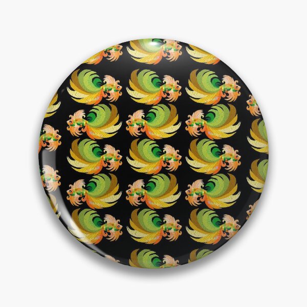 Item preview, Citrus Fancy Fish by Heather Nafe Art designed and sold by HeatherNafeArt.