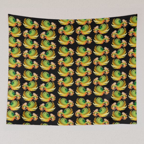 Item preview, Citrus Fancy Fish by Heather Nafe Art designed and sold by HeatherNafeArt.