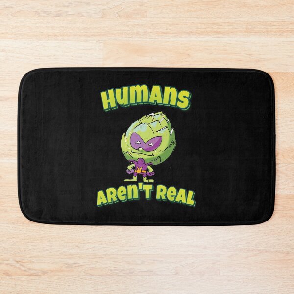 Item preview, Humans Aren't Real Artichoke Alien Funny Simple Alien Quote designed and sold by WordsGamersUse.
