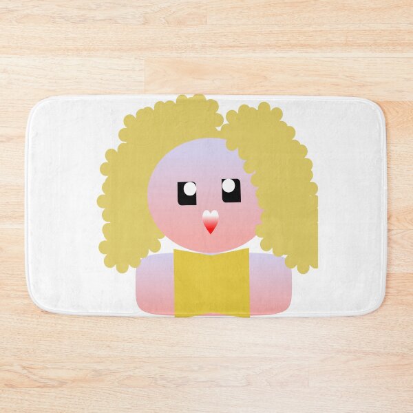 Item preview,  GIRL  BLONDE  WITH CURLY HAIR designed and sold by RetroPlaceee.