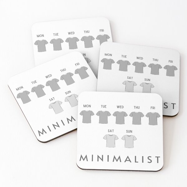 Item preview, Grey t-shirt of a minimalist designed and sold by TumblesMumbles.
