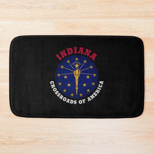 Item preview, INDIANA CROSSROADS STATE FLAG designed and sold by Madjack Tees Kiwi SuperStore.