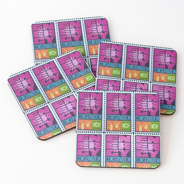 Item preview, Energy Conservation 1965 Vintage Postage Stamp designed and sold by Factory57.