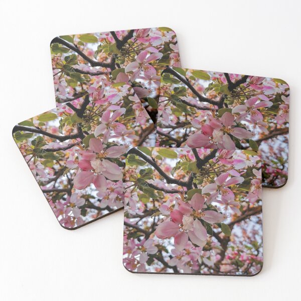Item preview, Pink flowers blooming designed and sold by EvelinePatterns.
