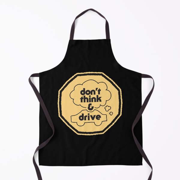 Item preview, Don't Think and Drive sign designed and sold by mindful iris.