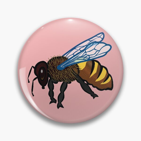 Item preview, Realistic Honeybee designed and sold by iTrending.